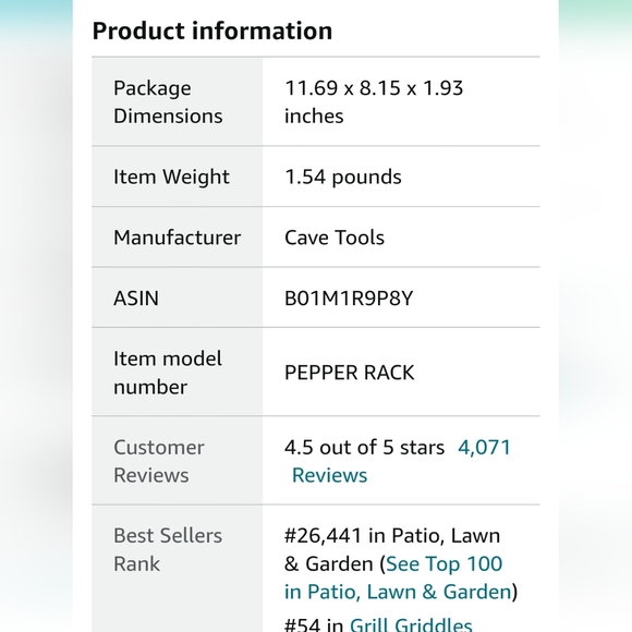 NWT Cave Tools Jalapeño Corer & Grill Topper for Cooking Peppers - Picture 8 of 11